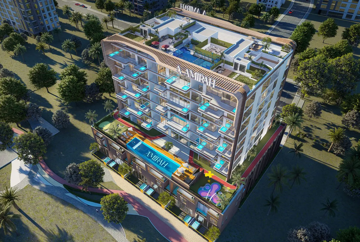 Infinity Pool and Family Amenities at Bonds Avenue