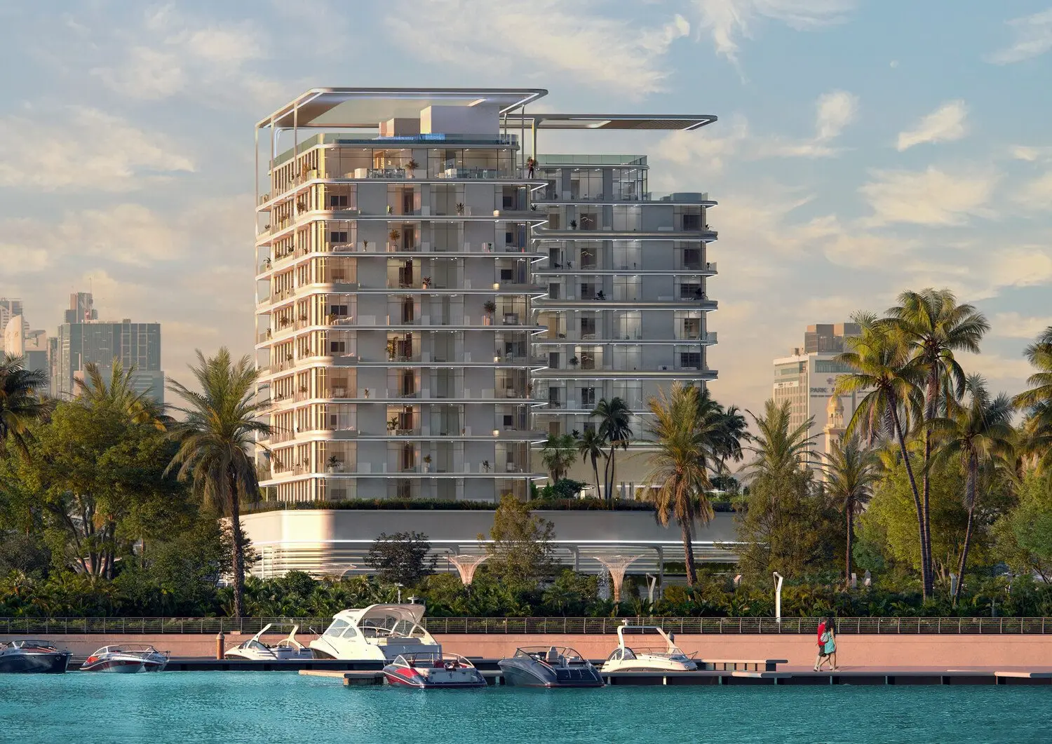 Dubai Islands Location with Quick Links to Deira