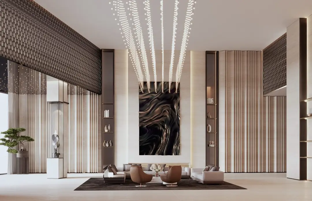 One by Binghatti — Social & Event — Lounge Area — amenity | Profound Properties, Dubai