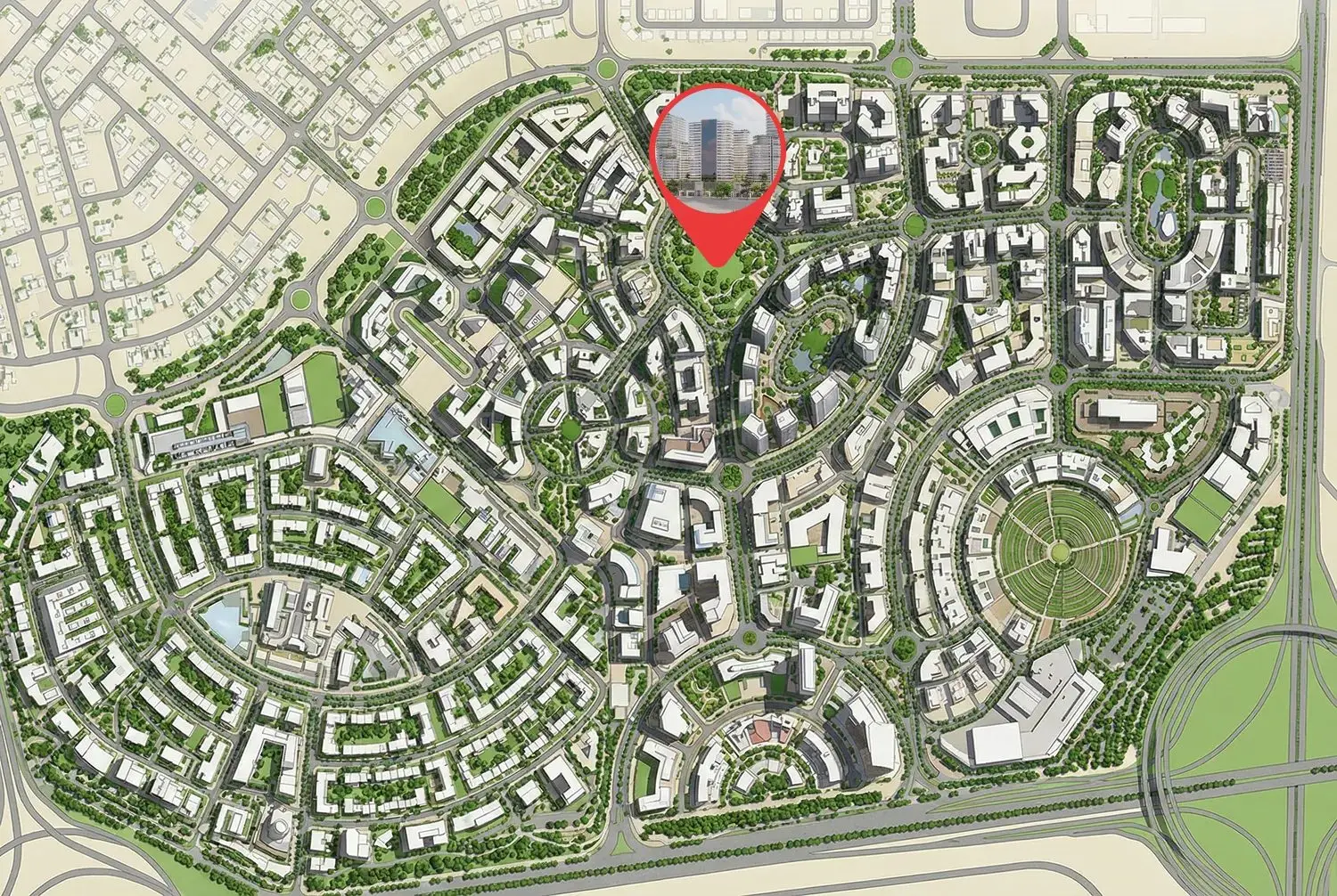 The Central Downtown — Master Plan Community | Profound Properties, Dubai