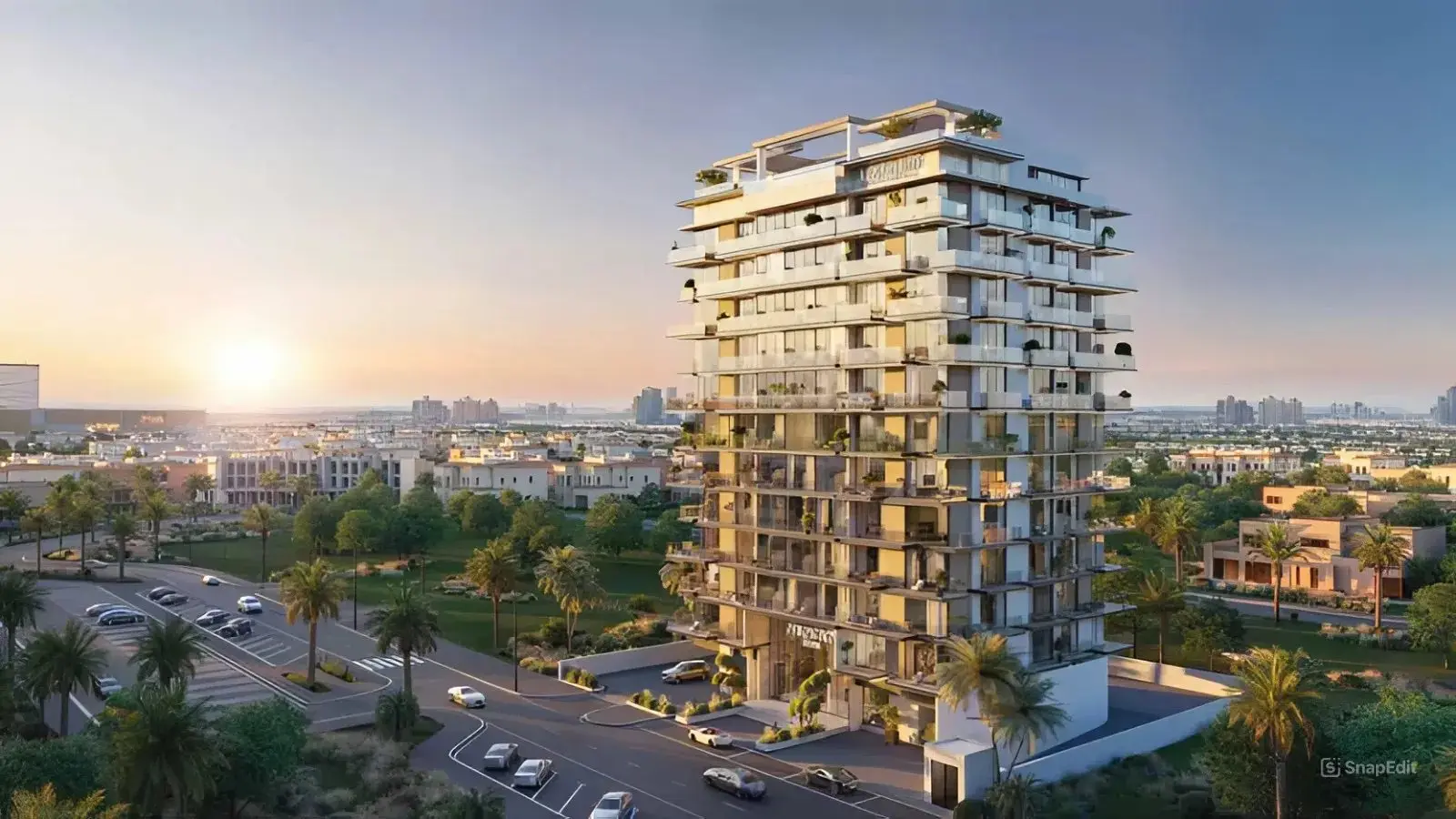 Dubai Land Residence Complex Location and Access