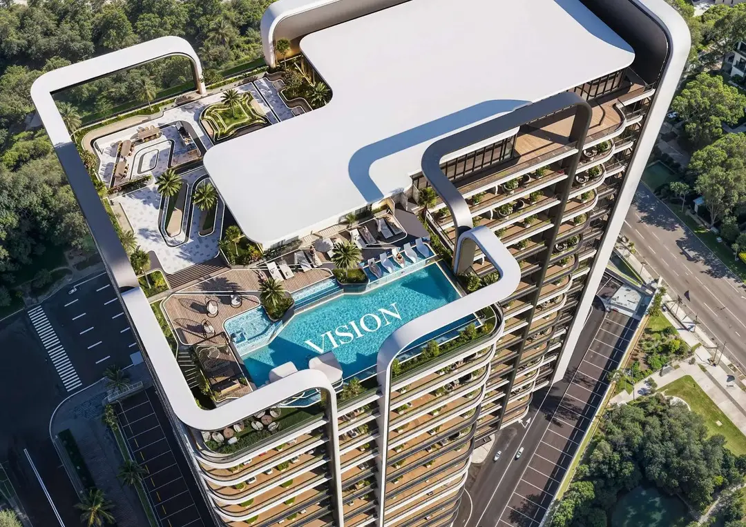 Verde — Swimming Pools — Infinity Swimming Pool — amenity | Profound Properties, Dubai