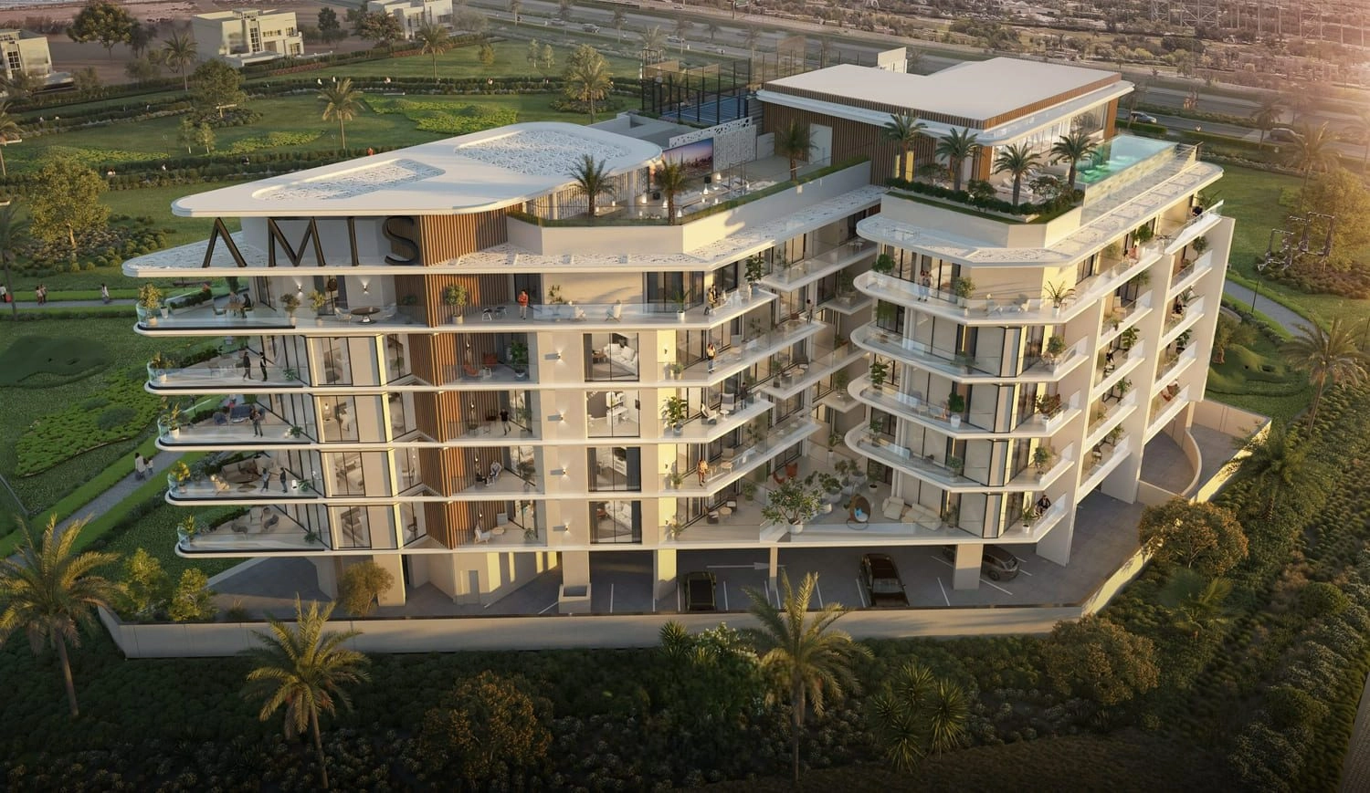 Woodland Terraces — Rooftop Pool | Profound Properties, Dubai