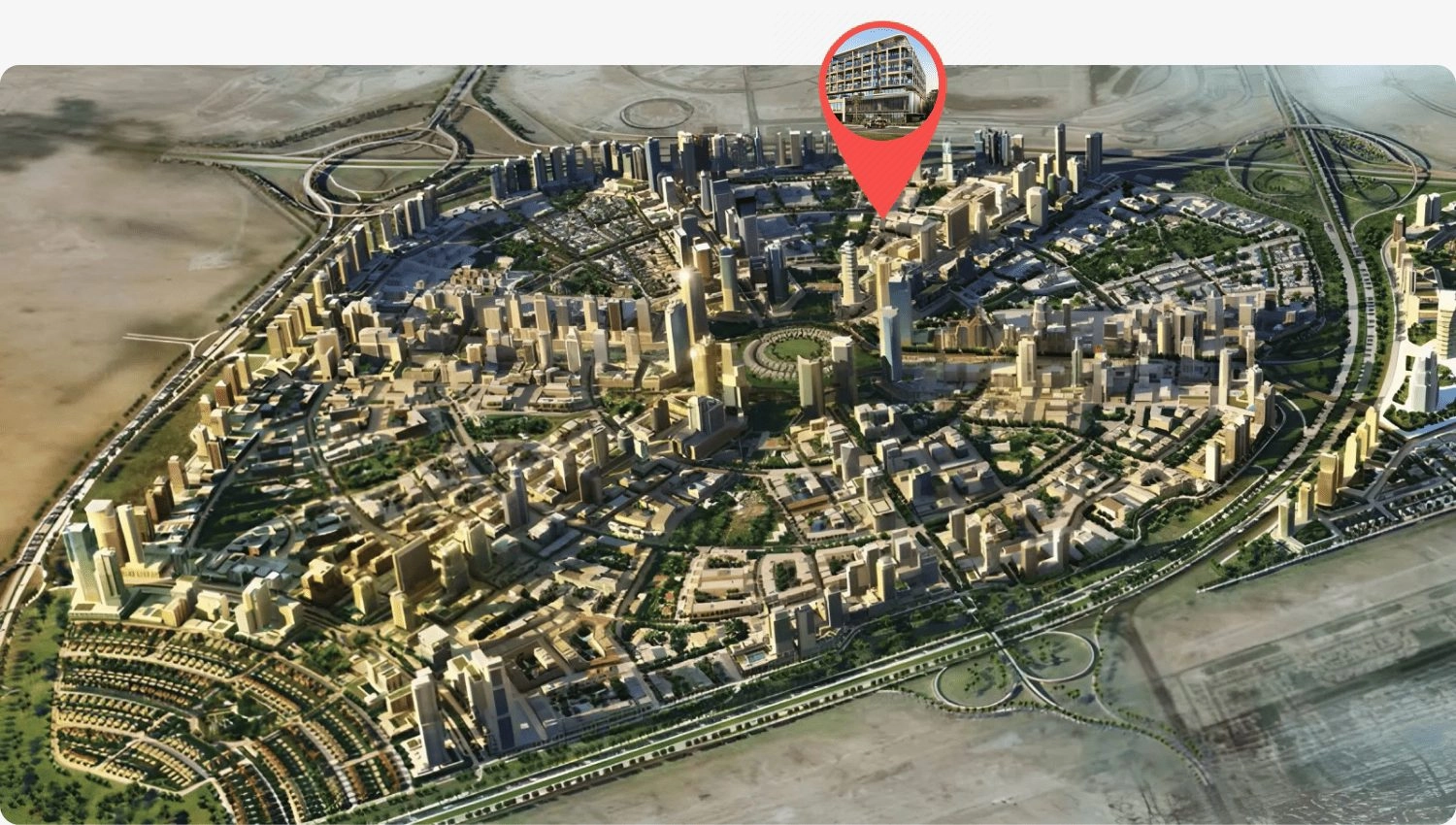 105 Residences — JVC Aerial | Profound Properties, Dubai