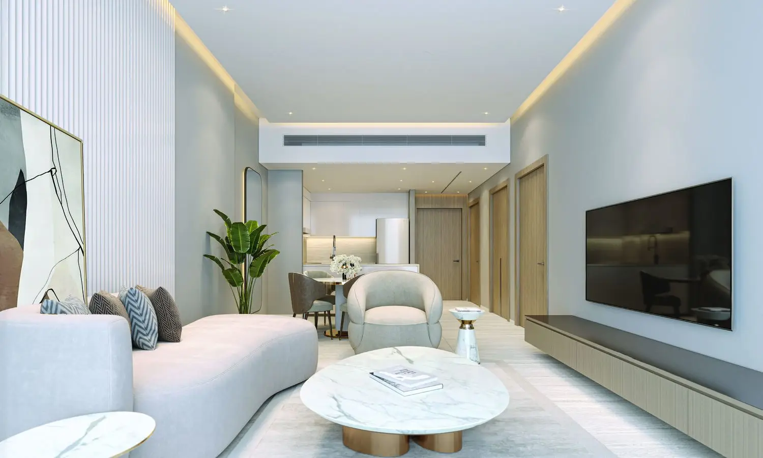 Studio, 1 and 2 Bedroom Apartments at Guzel Towers