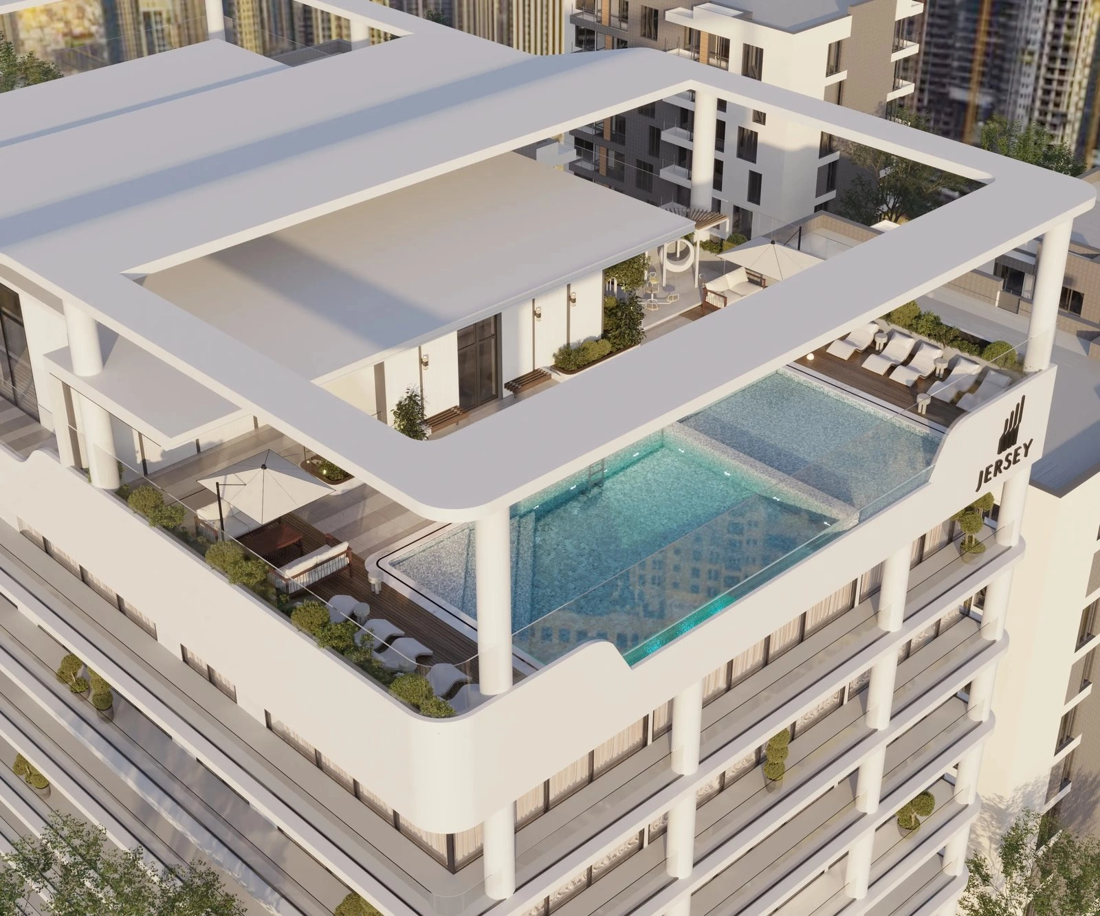 Al Ghaf 2 — Rooftop Pool | Profound Properties, Dubai