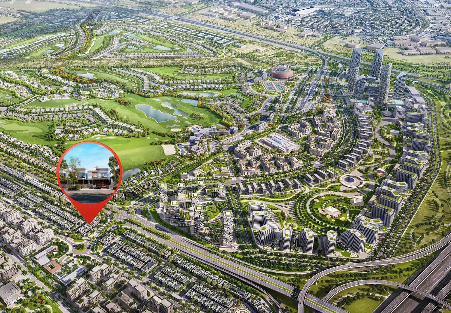 Pinewood Estate Homes — Master Plan Community | Profound Properties, Dubai