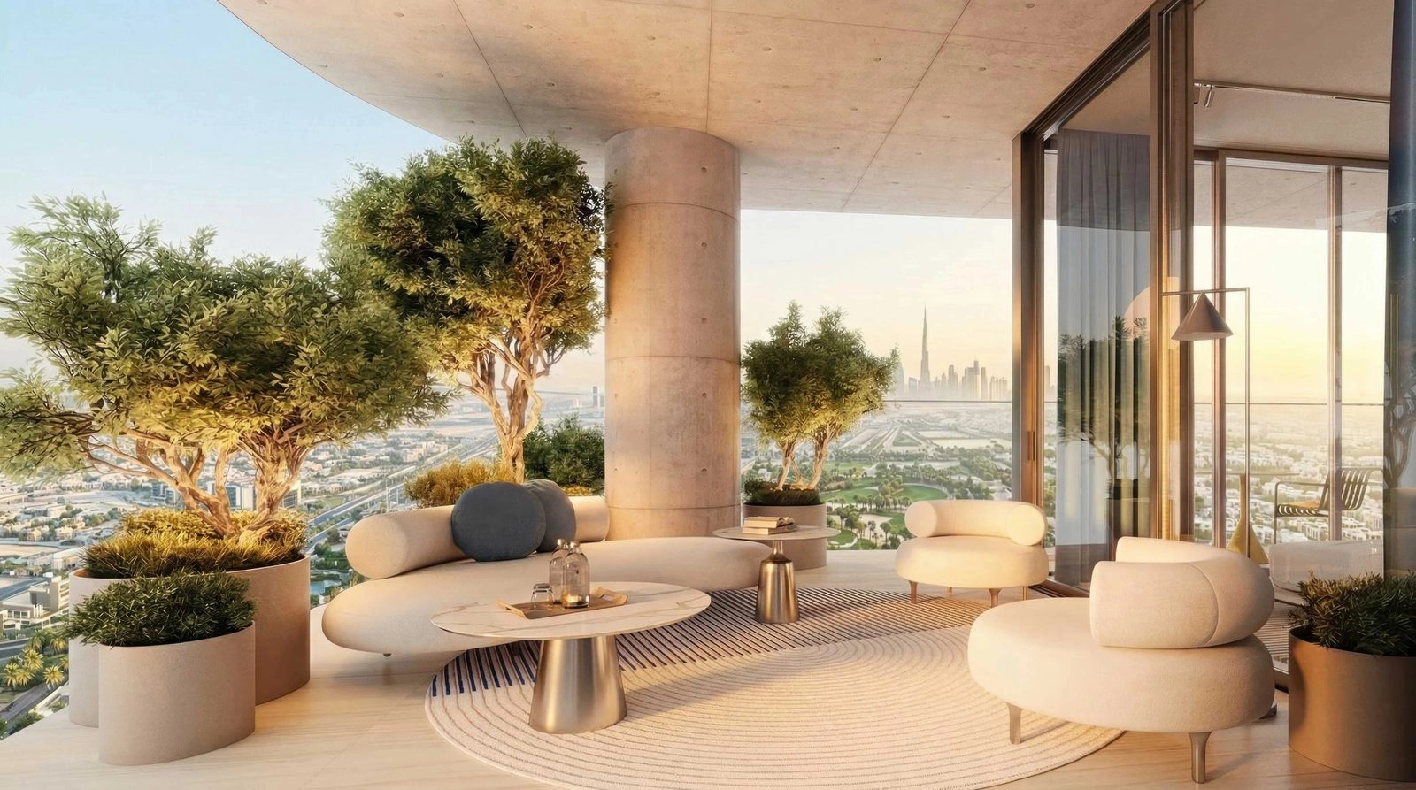 The WOW Tower — Terrace Outlook | Profound Properties, Dubai