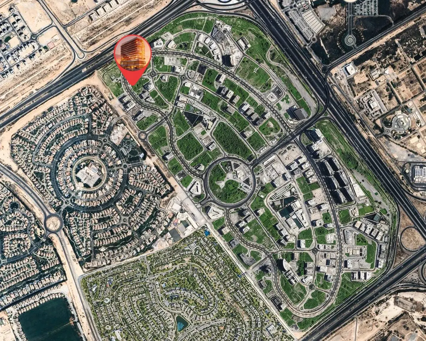 Dubailand Residence Complex Location and Access