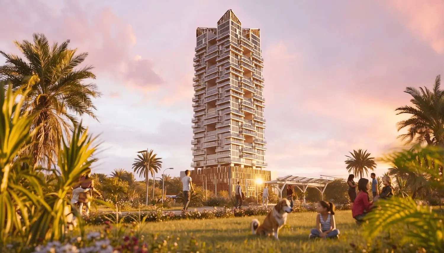 Gharbi 2 Residences, a Staggered JVC Tower