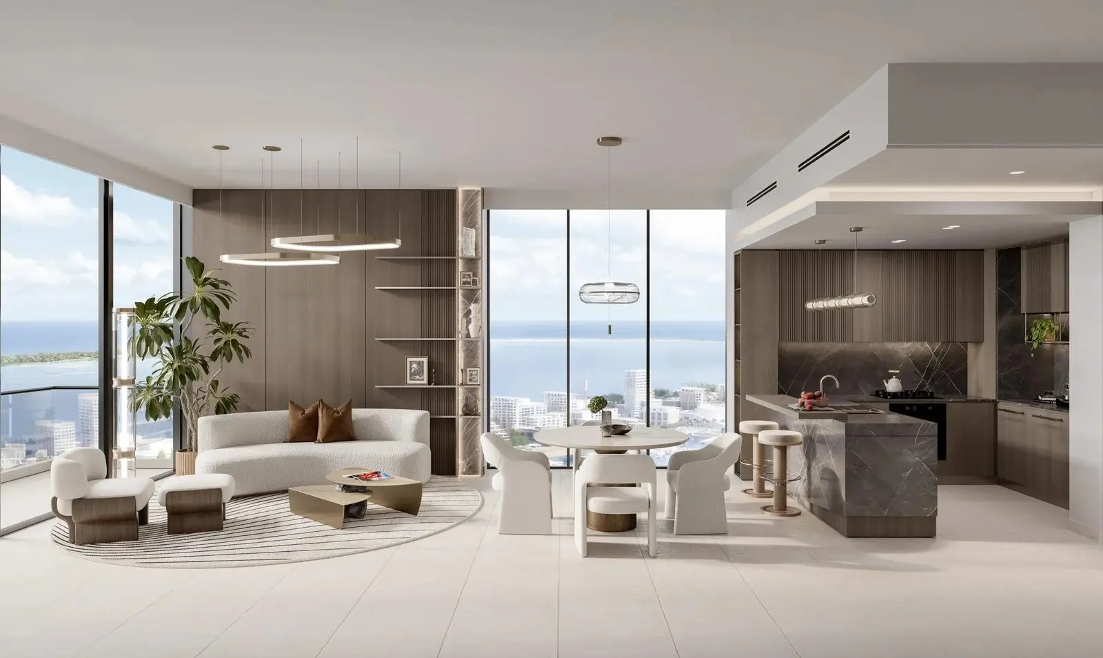 1 and 2 Bedroom Apartments at Portside Square
