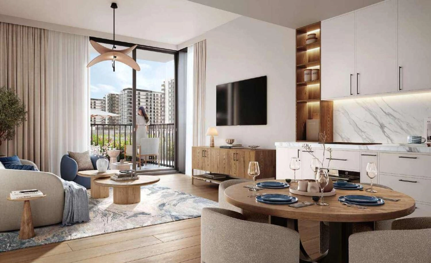 Camden — Balcony View | Profound Properties, Dubai