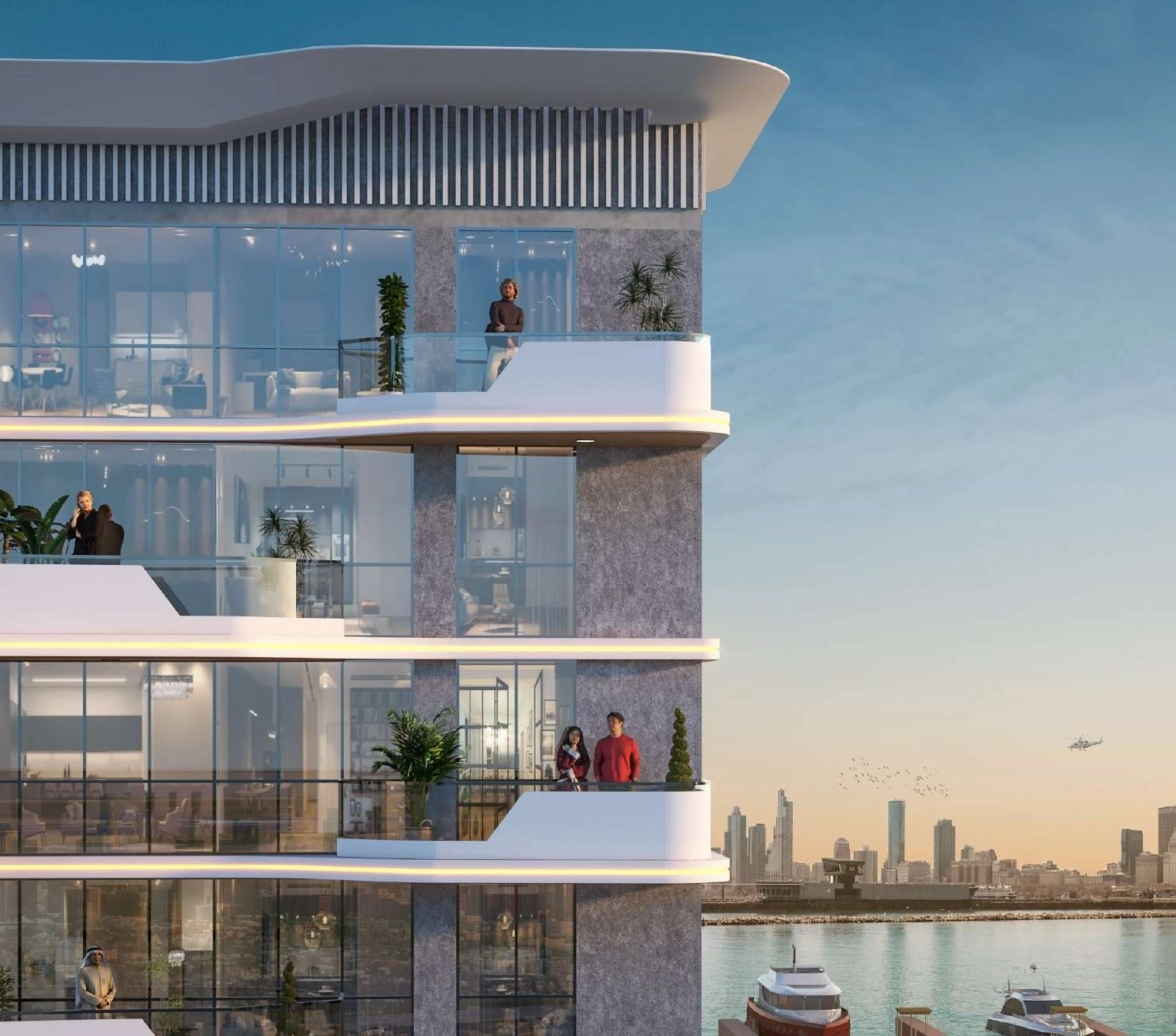 Whitecliffs Residences — Marina Outlook | Profound Properties, Dubai