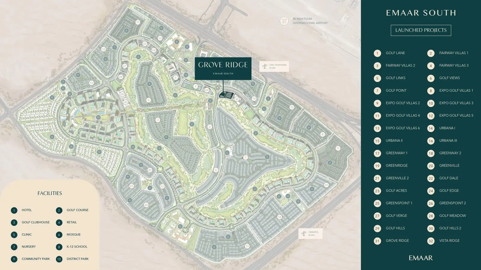 Grove Ridge — Master Plan Community | Profound Properties, Dubai