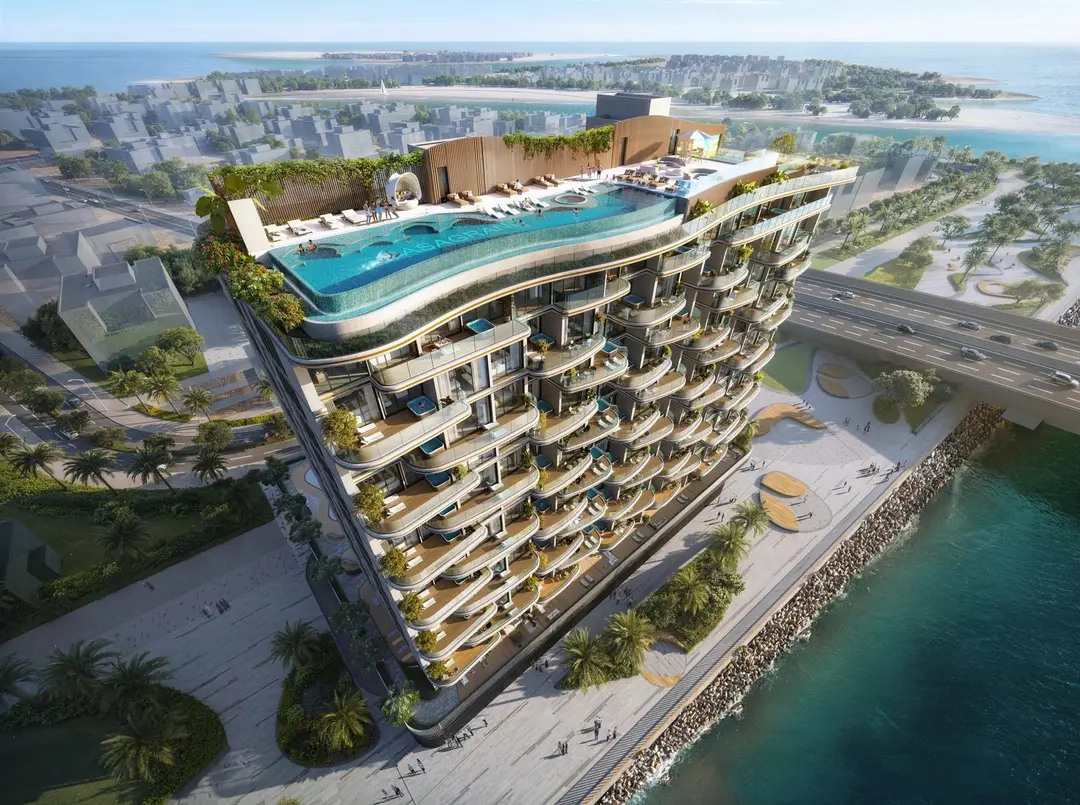 Hermina — Swimming Pools — Infinity Swimming Pool — amenity | Profound Properties, Dubai