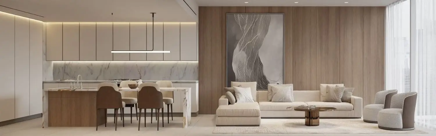 2 and 3 Bedroom Apartments on Dubai Islands