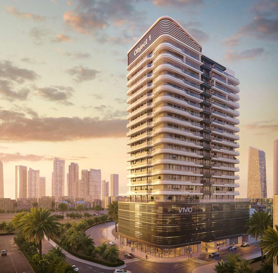 V1VID Tower — Skyline Setting | Profound Properties, Dubai