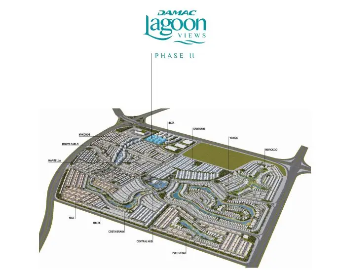 DAMAC Lagoons Views Phase 2 — Master Plan Community | Profound Properties, Dubai