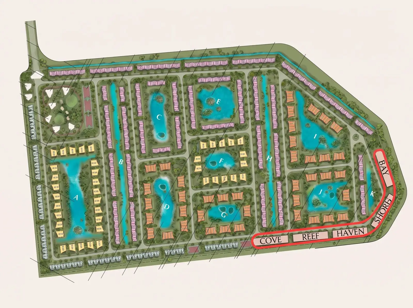 Lunaya Terraces — Master Plan Community | Profound Properties, Dubai