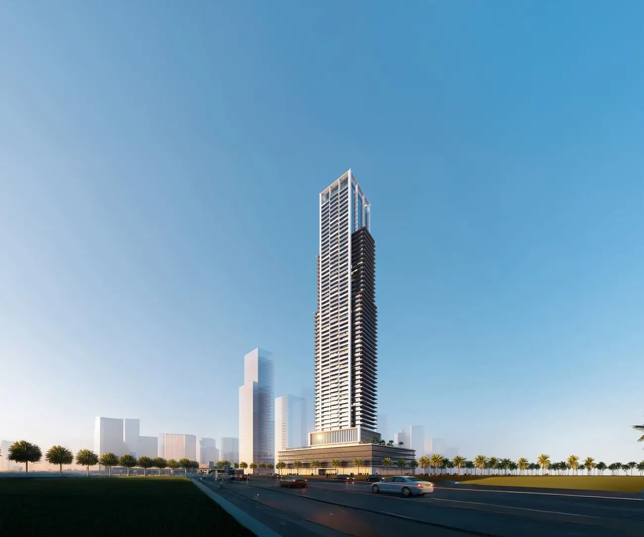 A 63-Storey Furnished Tower in Jumeirah Village Circle