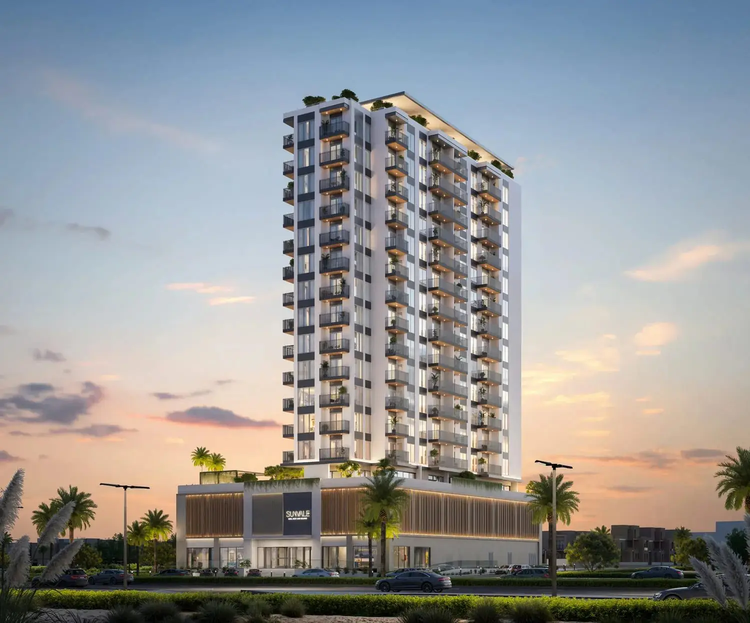 Semi-Furnished Residential Tower in Al Furjan
