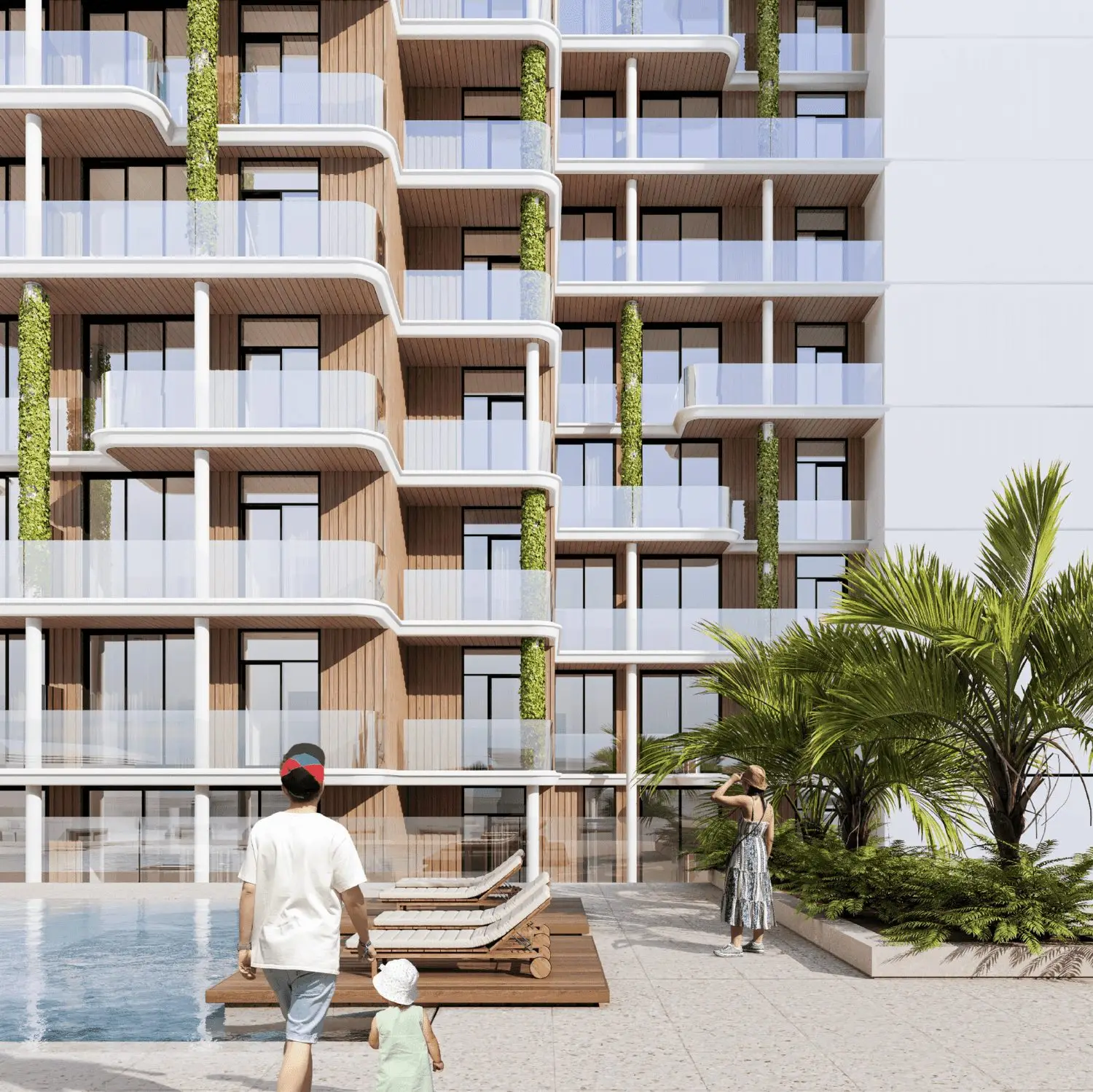 Pool, Saunas and Co-Working at Oak Yard JVC