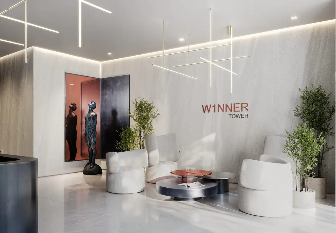 W1NNER Tower — Social & Event — Lounge Area — amenity | Profound Properties, Dubai