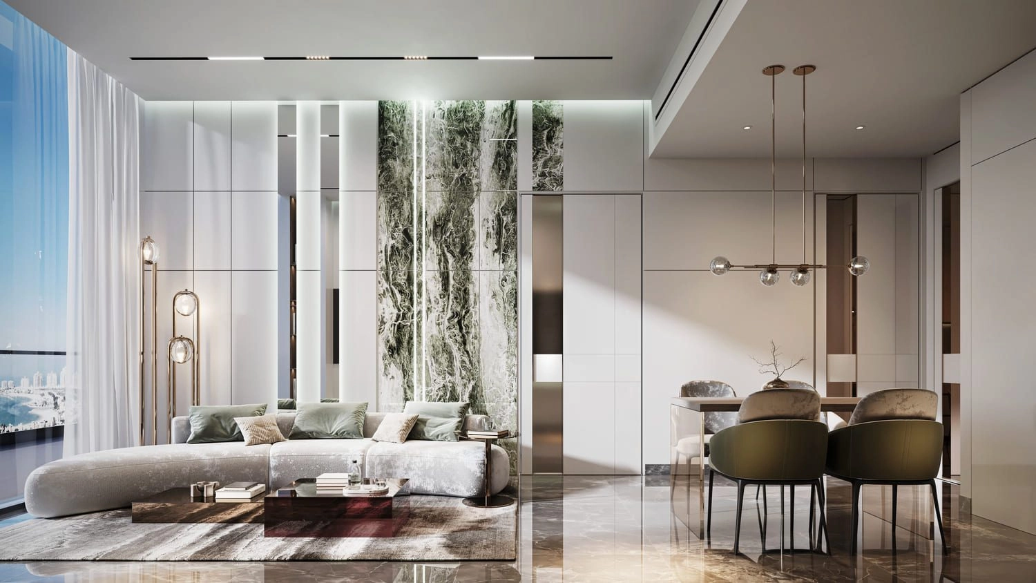 Samana Imperial Garden — Full-Height Windows | Profound Properties, Dubai
