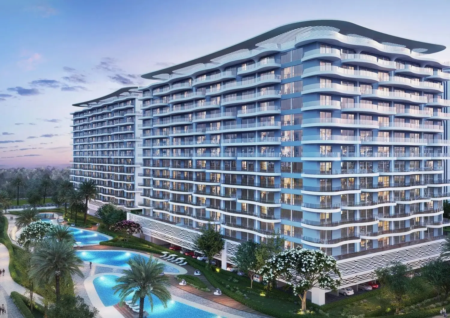 Pools, Outdoor Cinema and Cafe Life at Lagoon Views