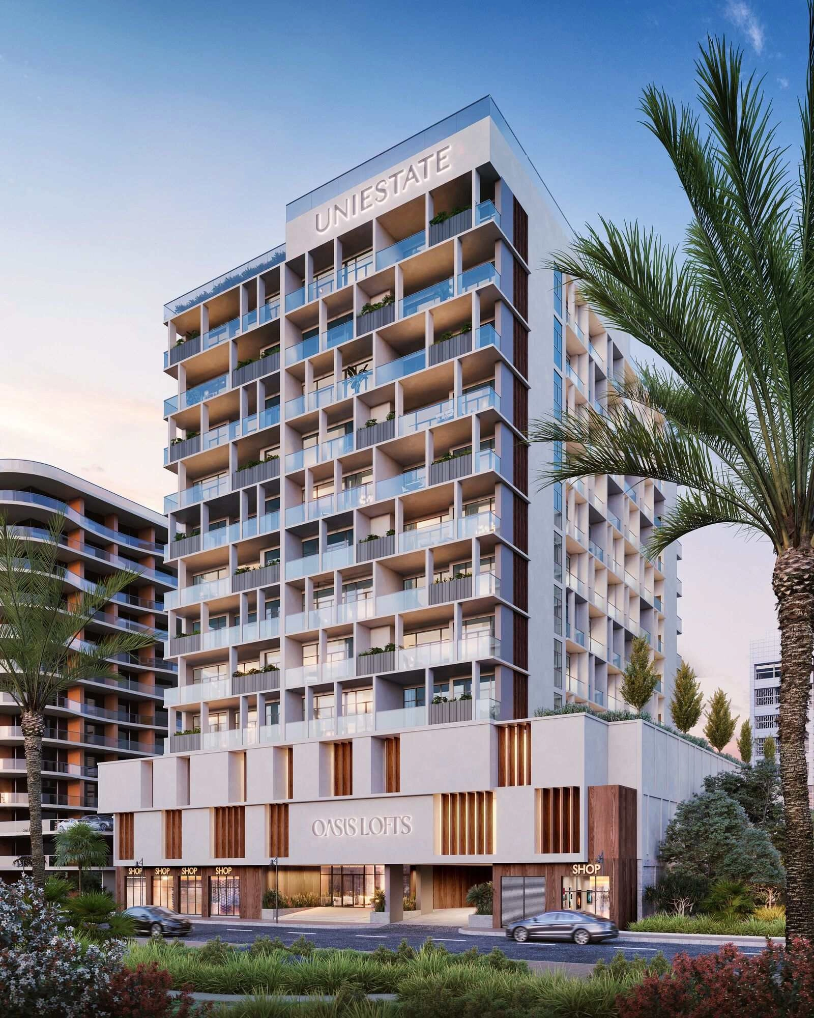 Oasis Lofts — Balconied Facade | Profound Properties, Dubai