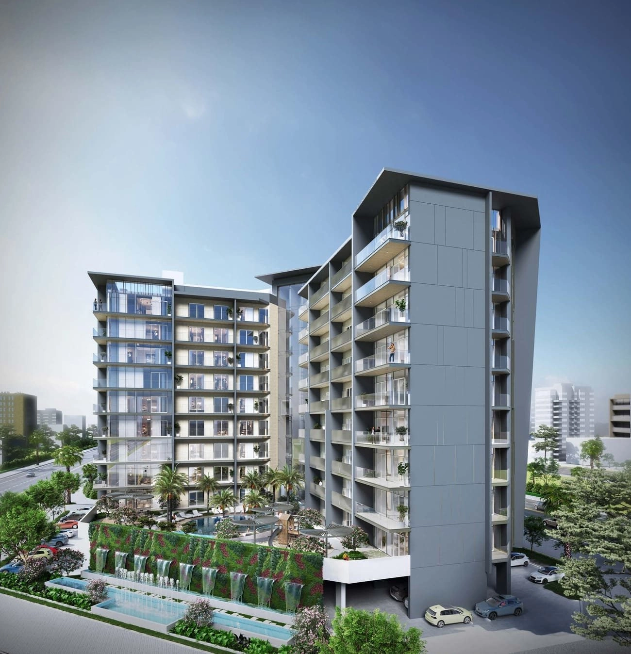 Floarea Grande — Courtyard Greenery | Profound Properties, Dubai
