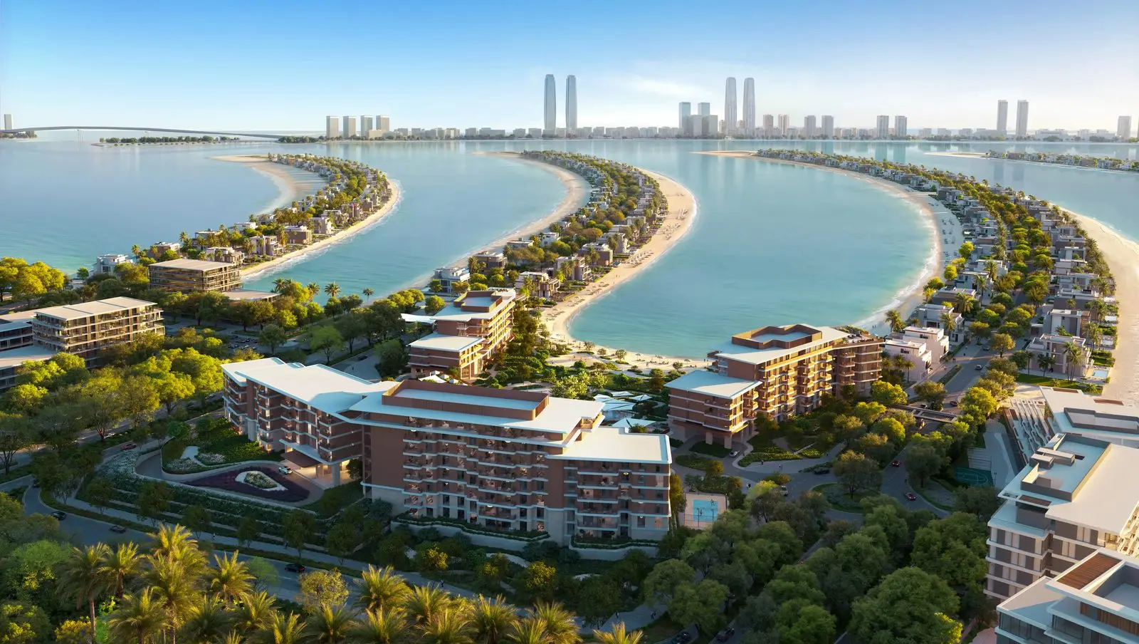 Beachfront Low-Rise Homes on Palm Jebel Ali