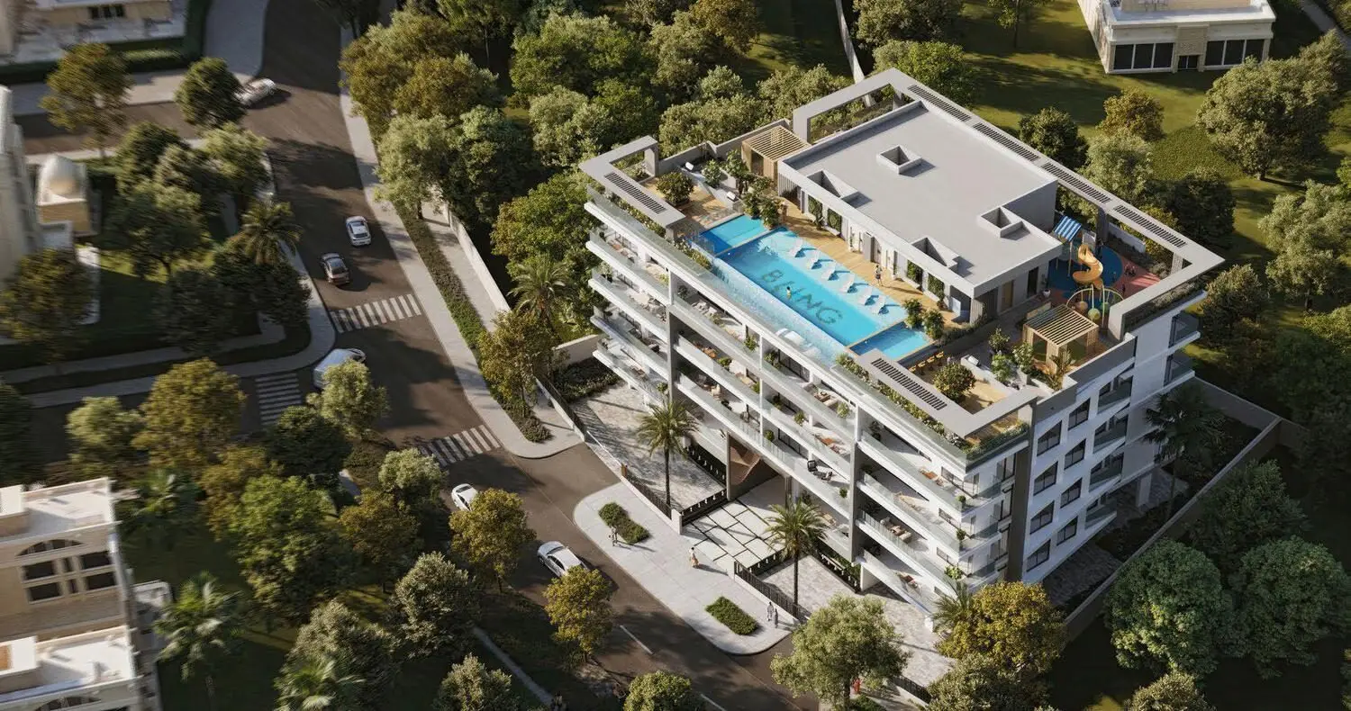 Rooftop Pool, Gym and Gardens in Dubai South