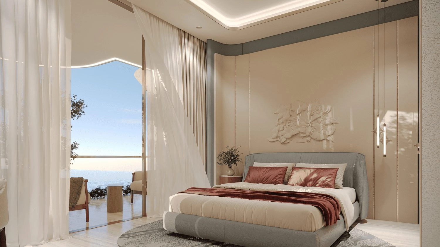 Treppan Serenique Residences — Sea-Facing Balcony | Profound Properties, Dubai