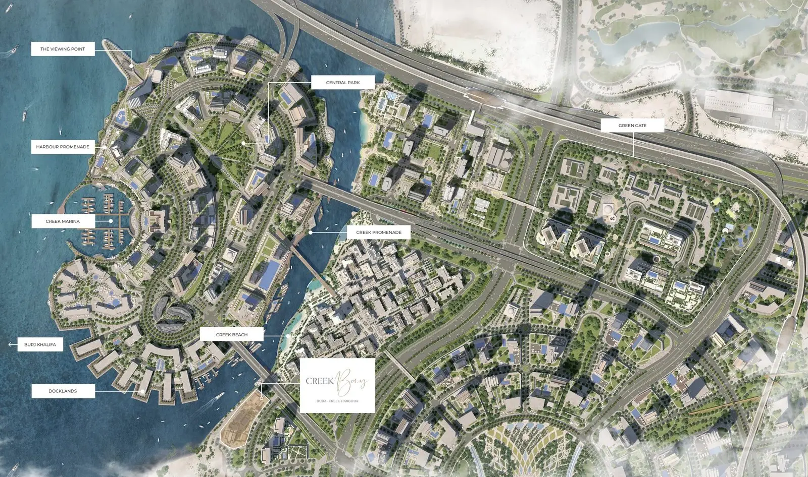 Creek Bay — Master Plan Community | Profound Properties, Dubai
