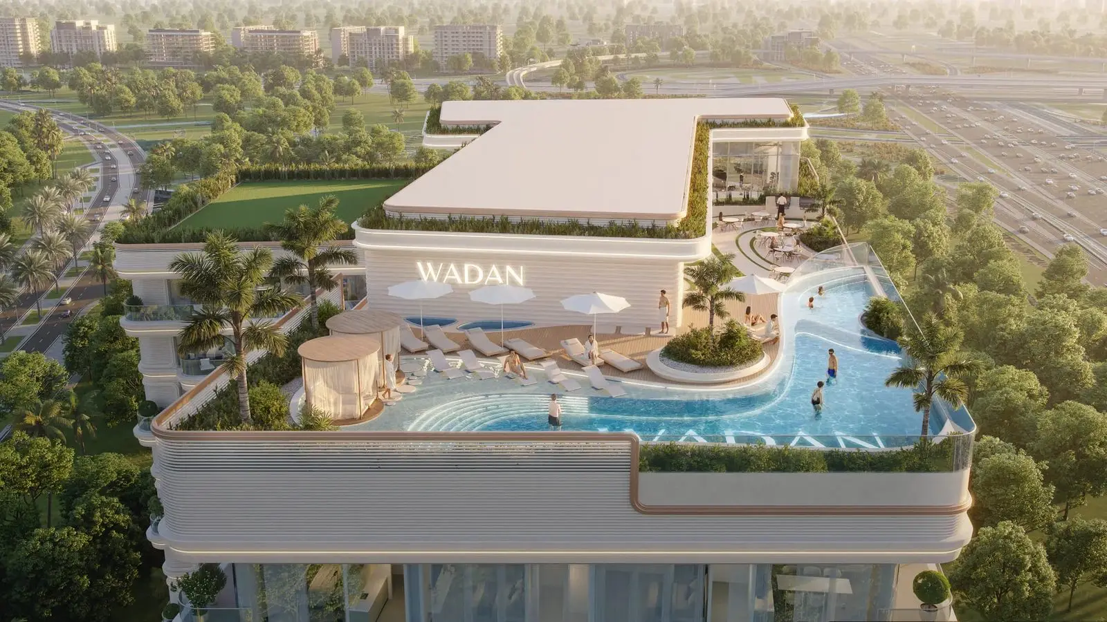 Rooftop Infinity Pool and Wellness Level at Weston