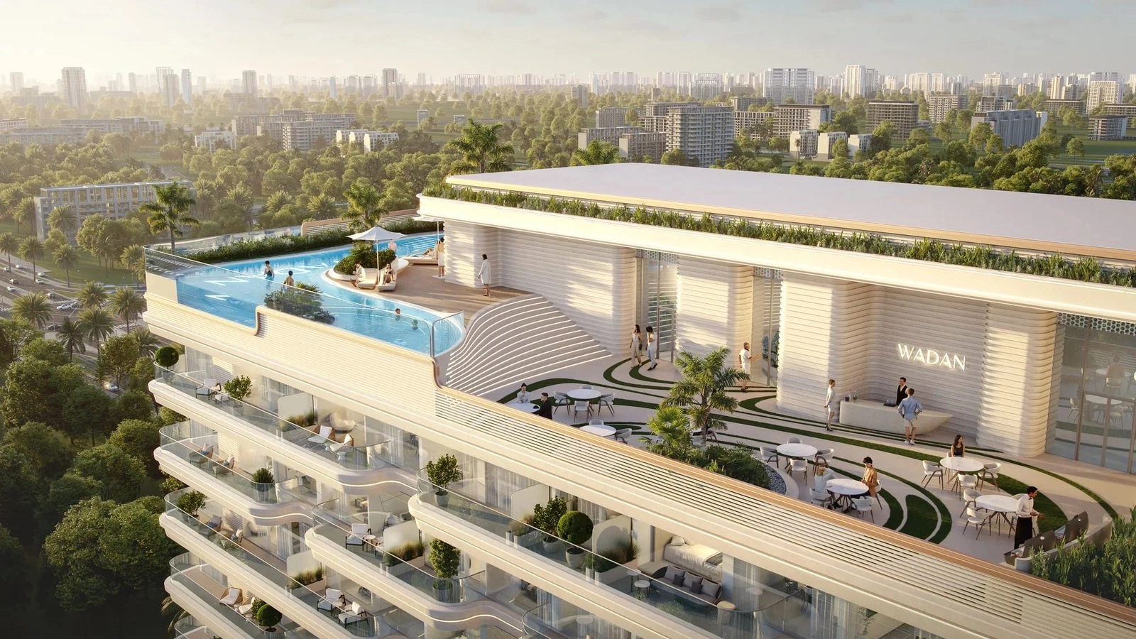 Weston — Rooftop Pool View | Profound Properties, Dubai