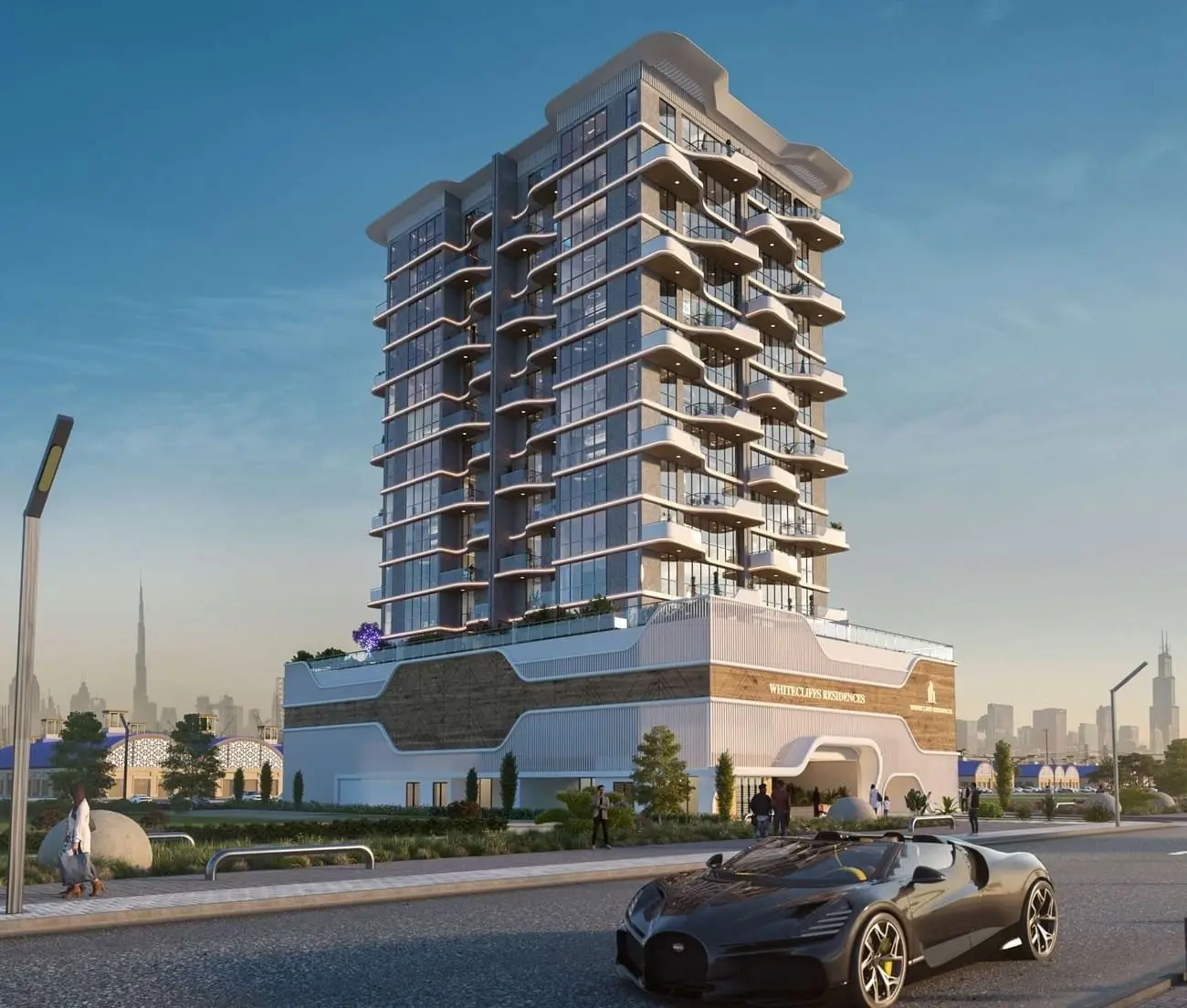 Whitecliffs Residences, a Smart Tower on Dubai Islands