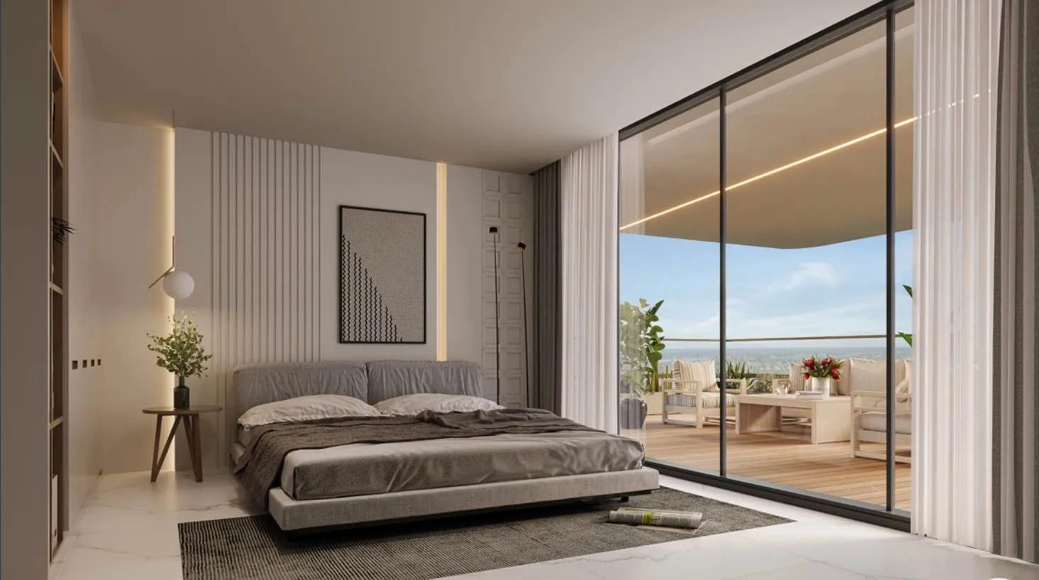 Milos — Terrace View | Profound Properties, Dubai
