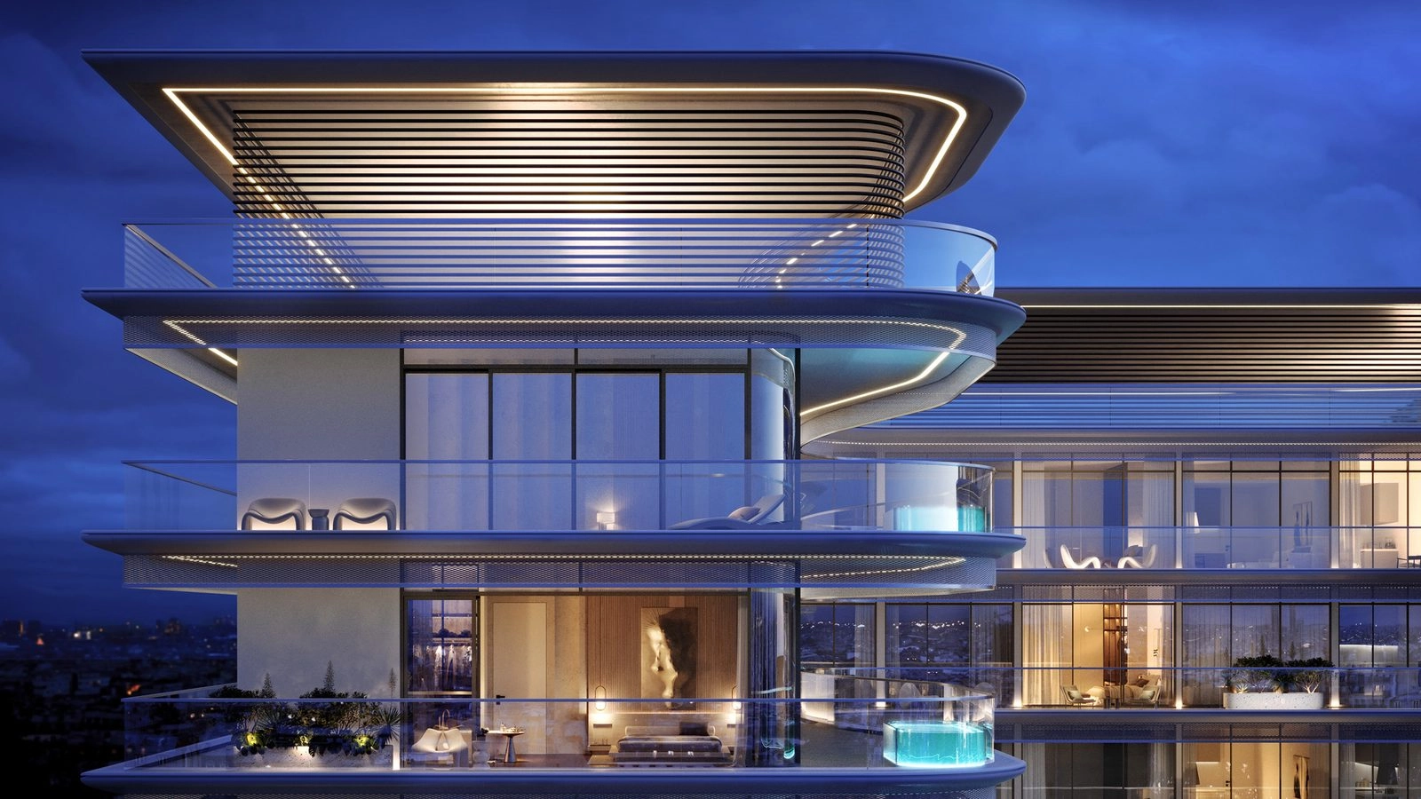 Bond Enclave — Terrace Pool | Profound Properties, Dubai