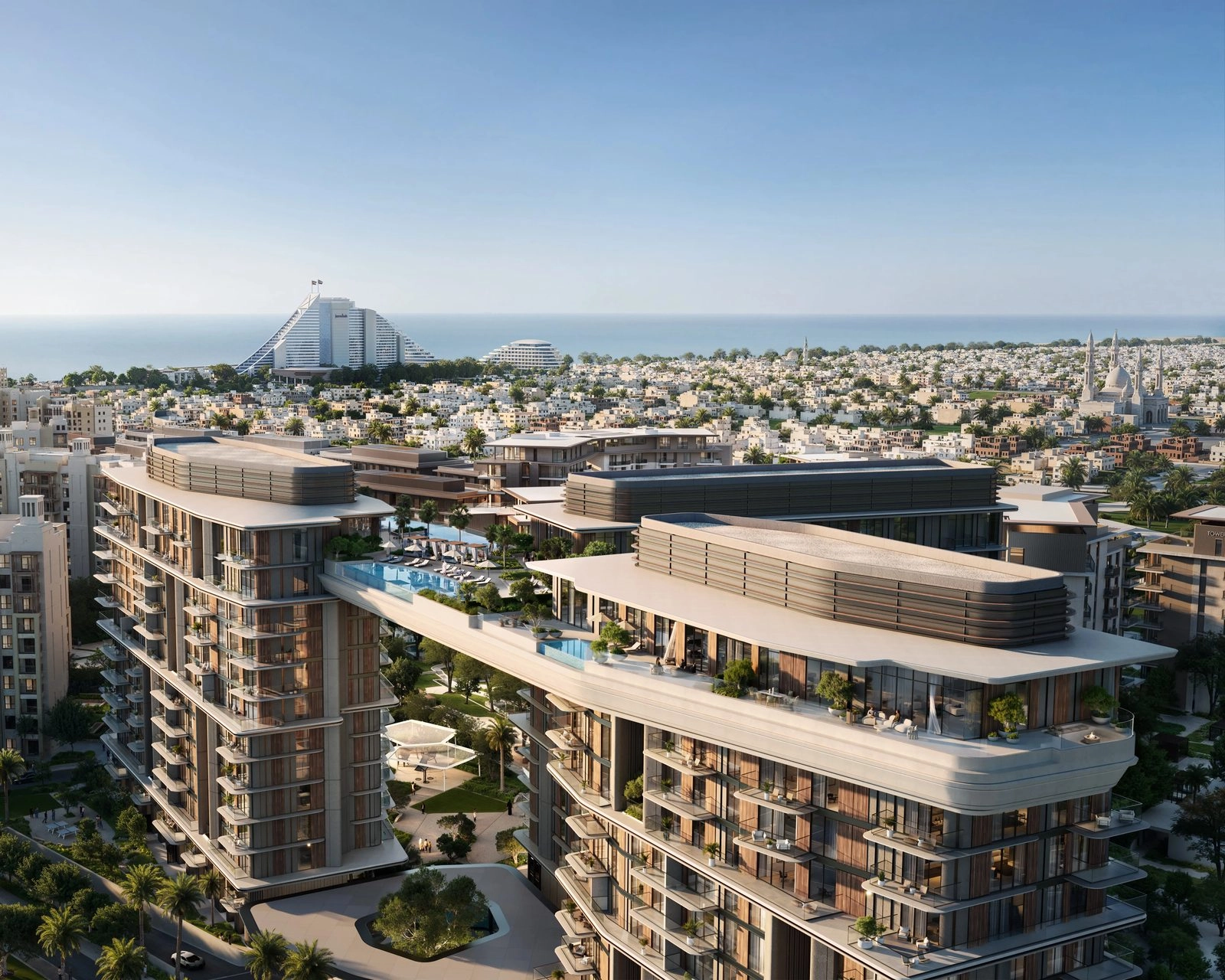 Nourelle — Skybridge Pool | Profound Properties, Dubai