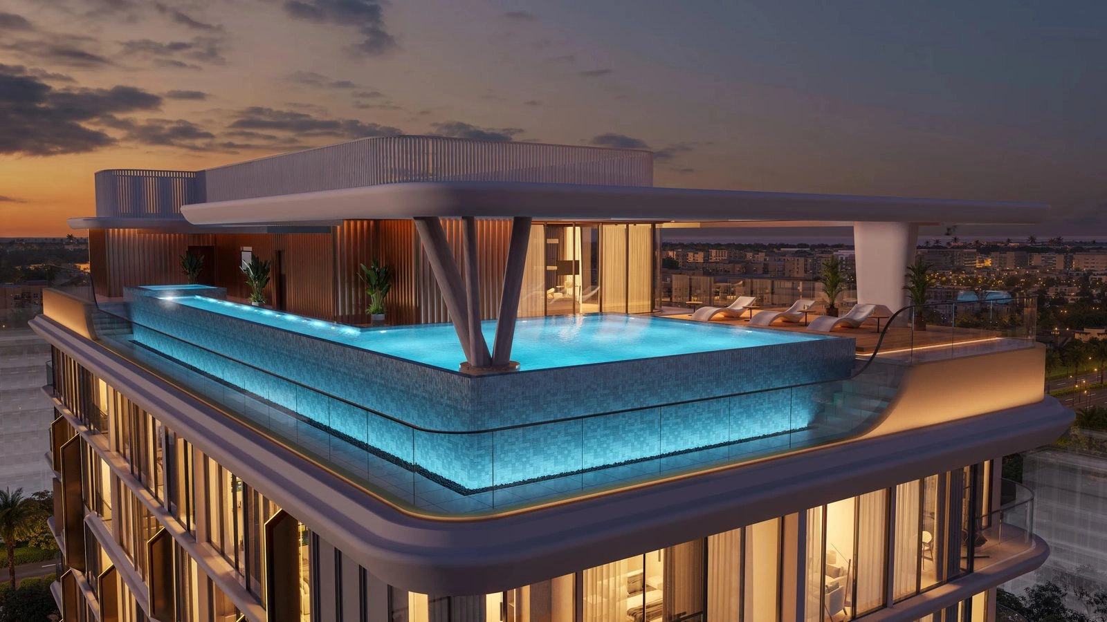 Elmora — Rooftop Pool | Profound Properties, Dubai