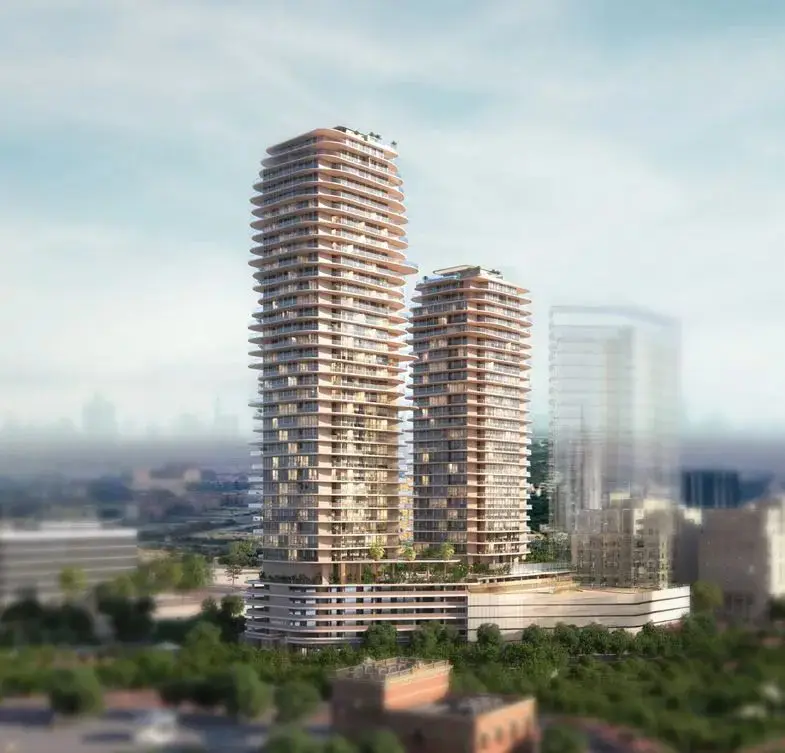 Twin Residential Towers in Jumeirah Village Circle