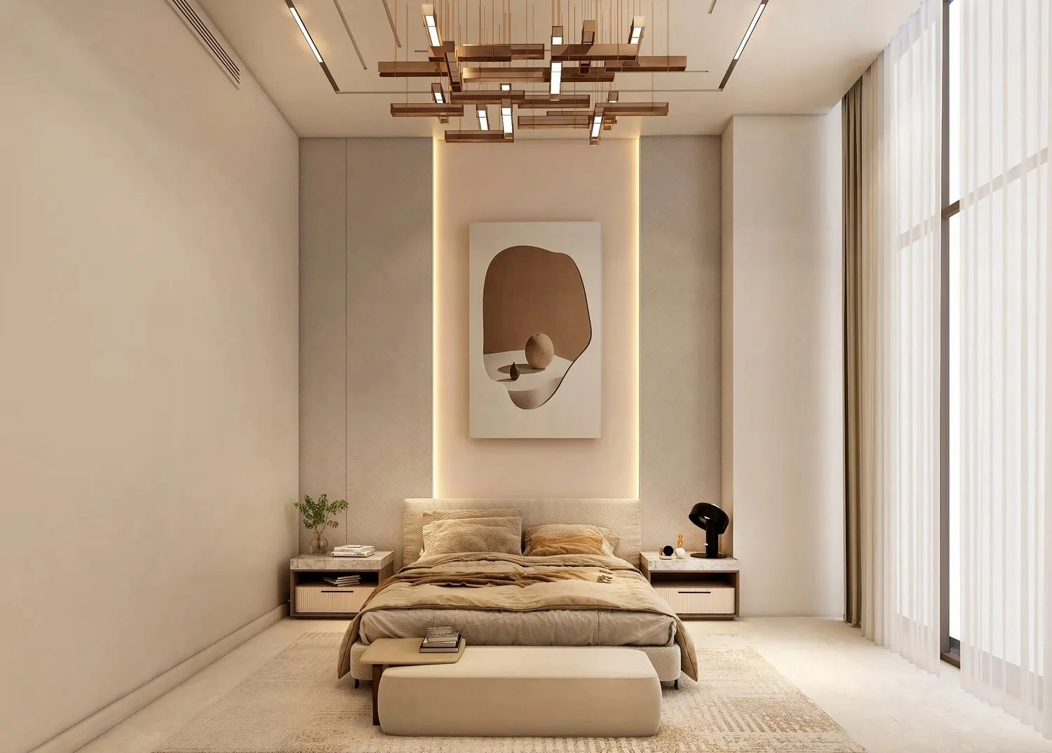 Kingdom Gate — Bedroom Glazing | Profound Properties, Dubai