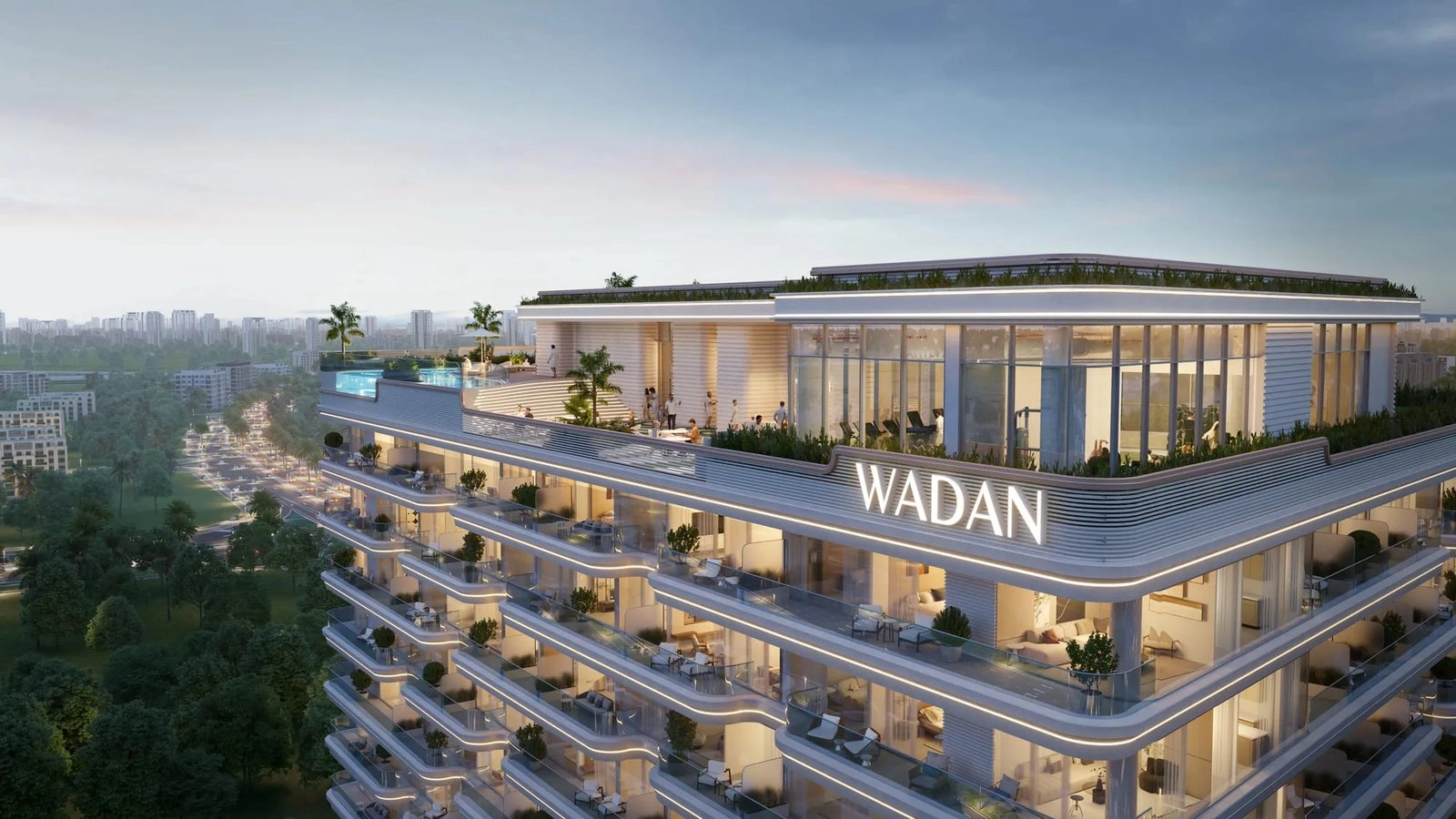 Weston — Dusk Skyline | Profound Properties, Dubai