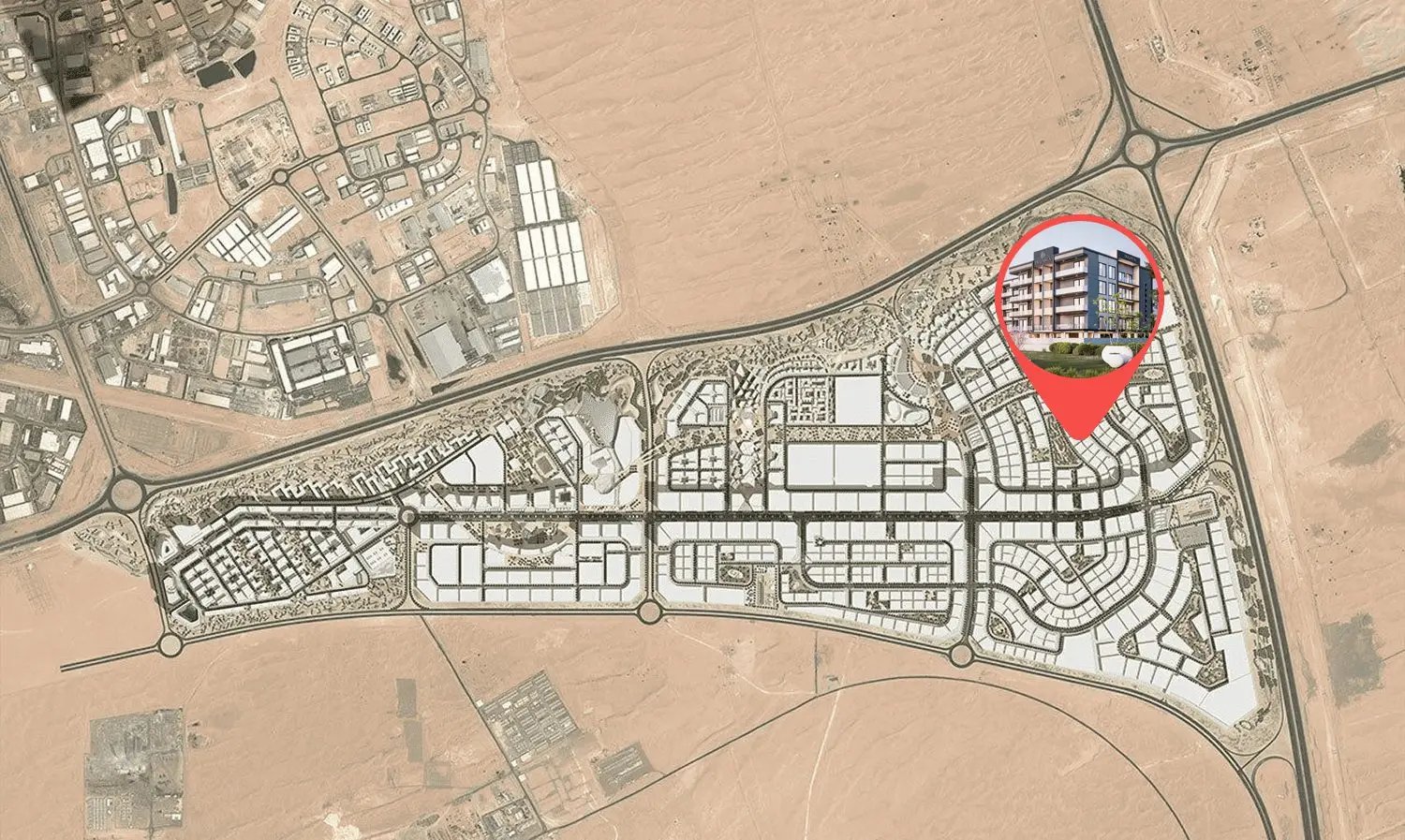 Dubai South Location, Roads and Drive Times