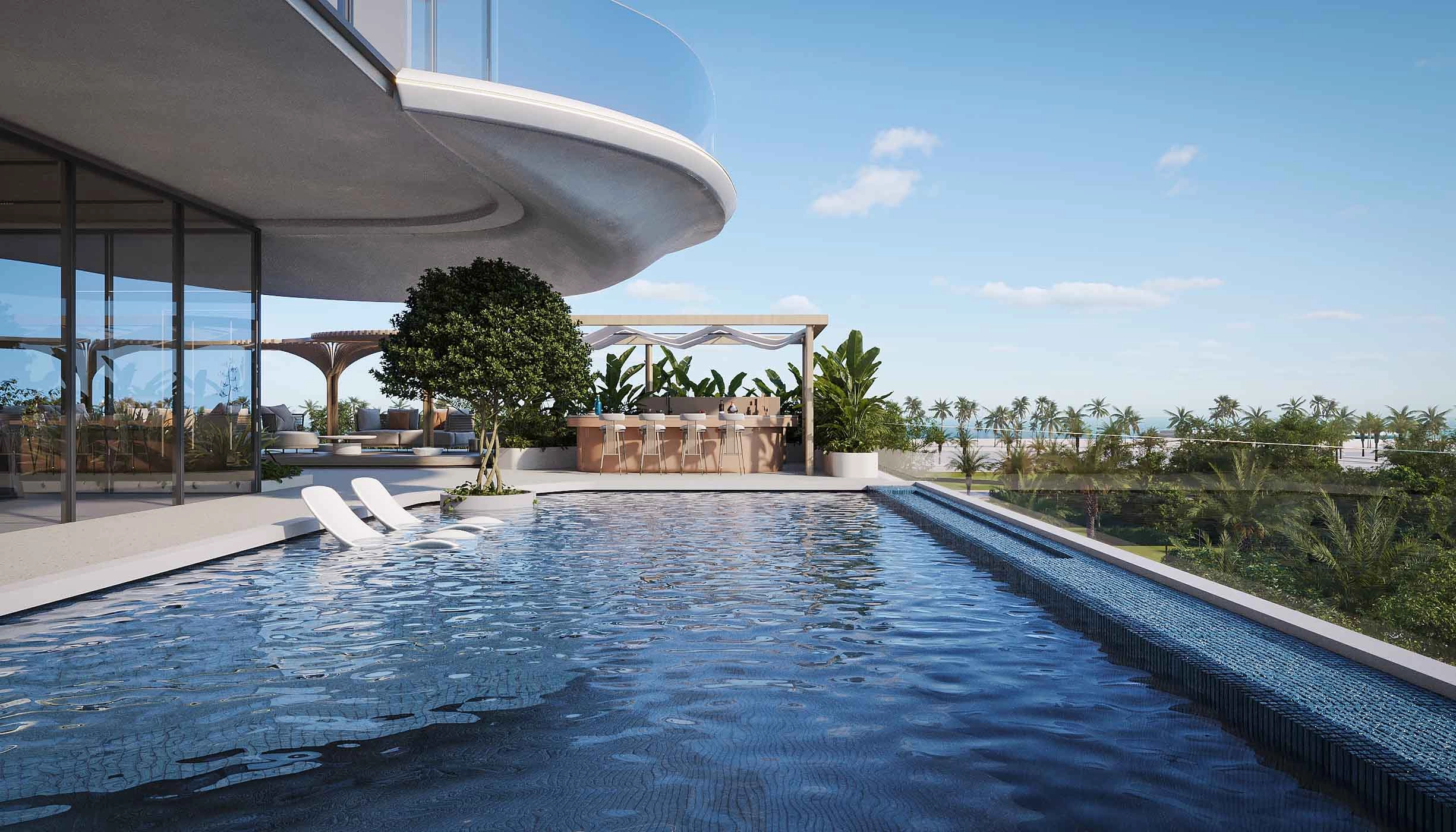 Agua Residences — 🌴 Poolside Panoramas | Profound Properties, Dubai