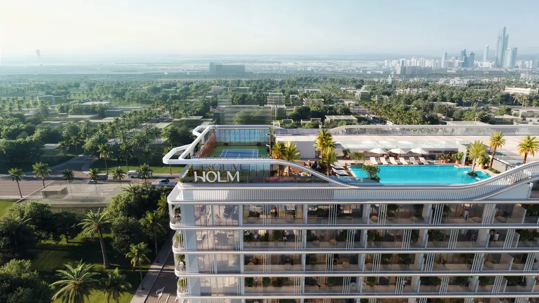 Linea by Holm — Swimming Pools — Infinity Swimming Pool — amenity | Profound Properties, Dubai
