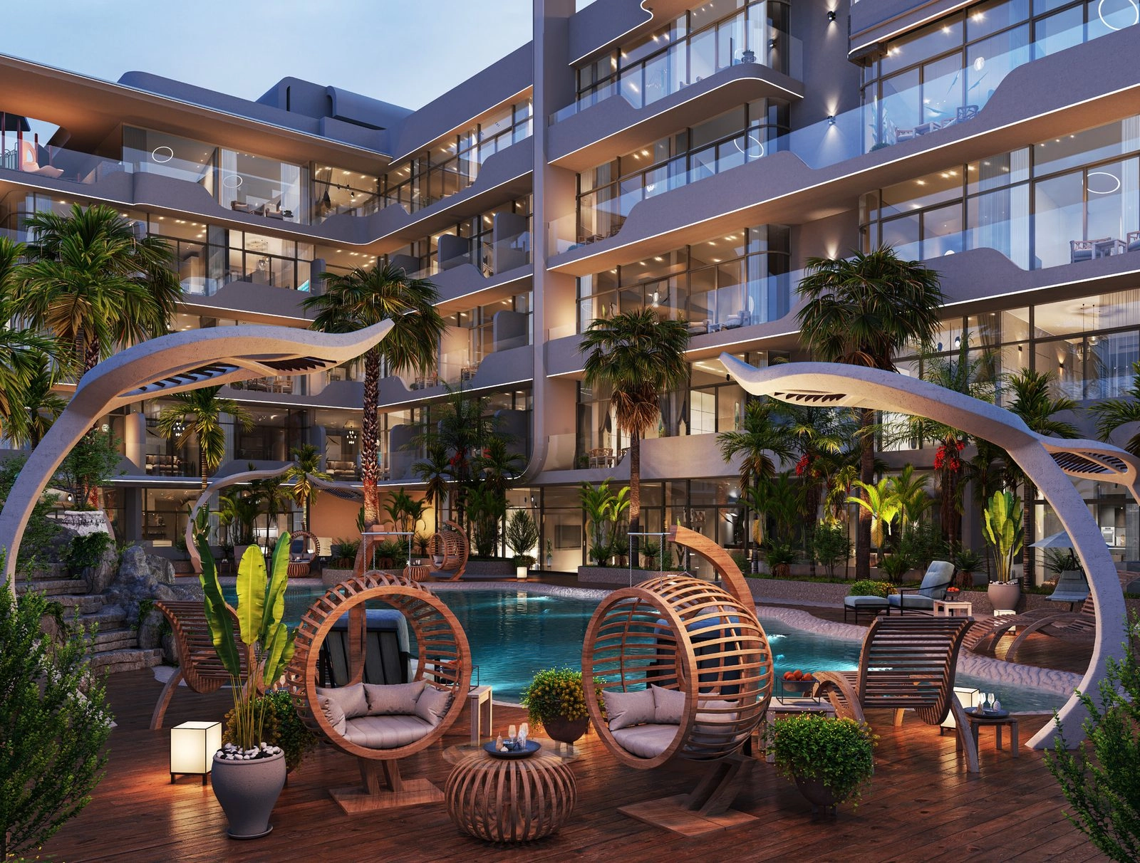 99 Parkplace — Garden Deck | Profound Properties, Dubai