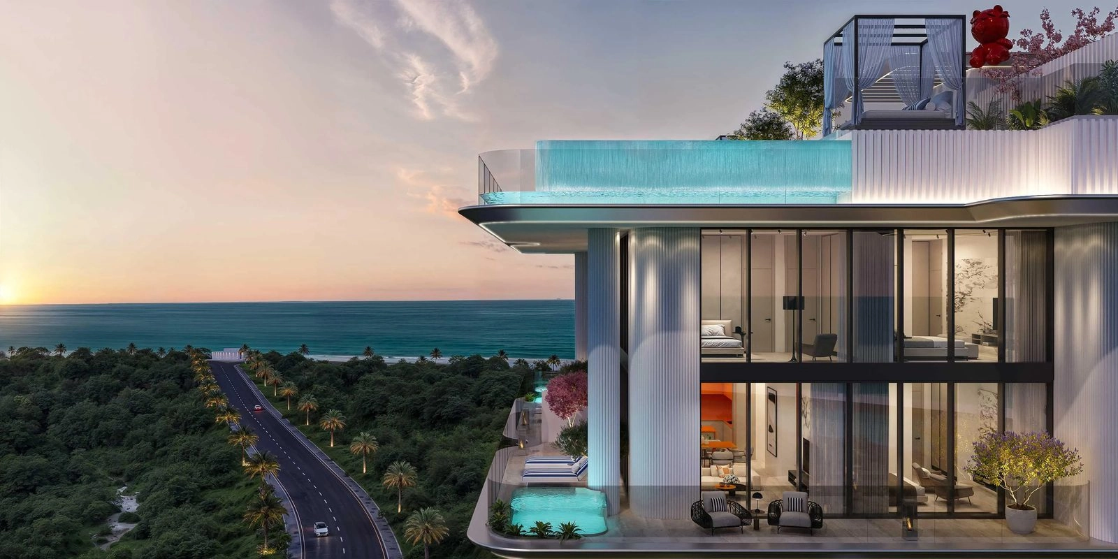 Villa Del Arte — Rooftop Pool | Profound Properties, Dubai